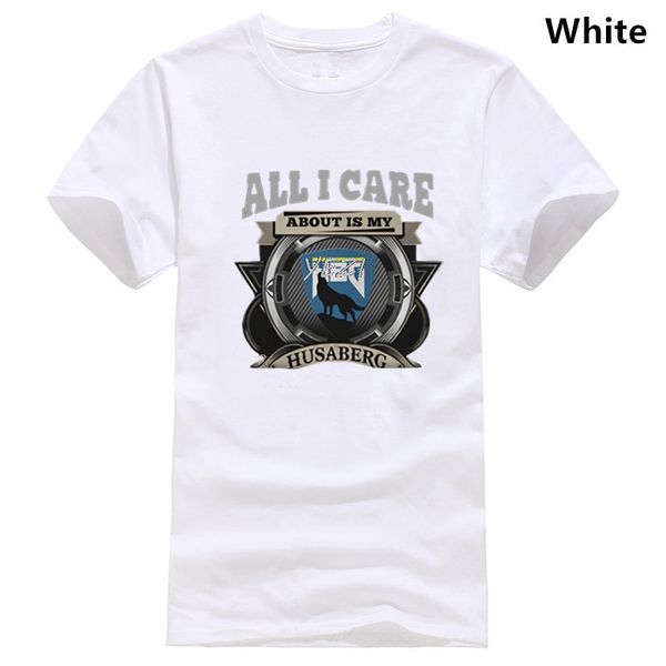 

men's fashion t-shirt 100% cotton deals funny all i care husaberg for men short sleeve