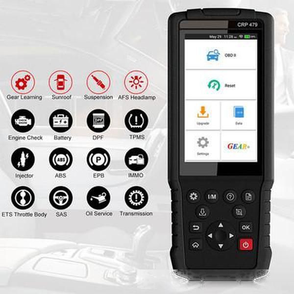 

high-precision launchx431 crp479 abs epb dpf engine oil injector diagnostic tool failure coding odbii diagnostics universal car