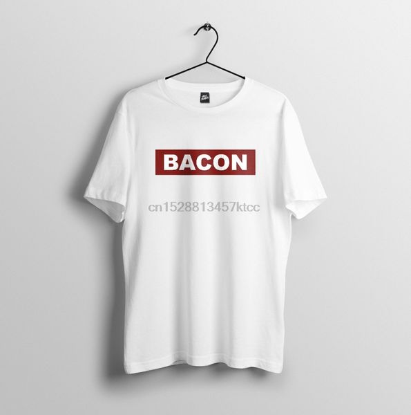 

bacon t-shirt - funny gift - mens 100% cotton geek family tee new men summer casuals shirts hip hop