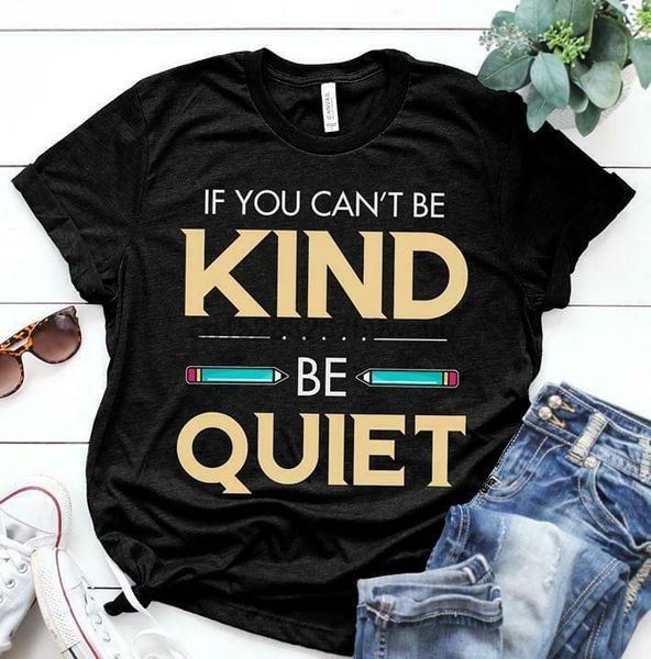 

преподаватель если вы canbe kind be quiet men t shirt black хлопок s 4xl