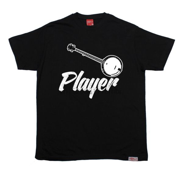 

banjo player banned member t-shirt tee birthday gift music guitar string present