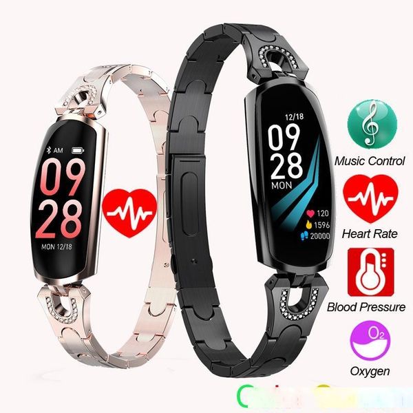 

cgjxs smart bracelet ak16 heart rate android ios band sleep monitor blood pressure fitness tracker waterproof color screen sports band