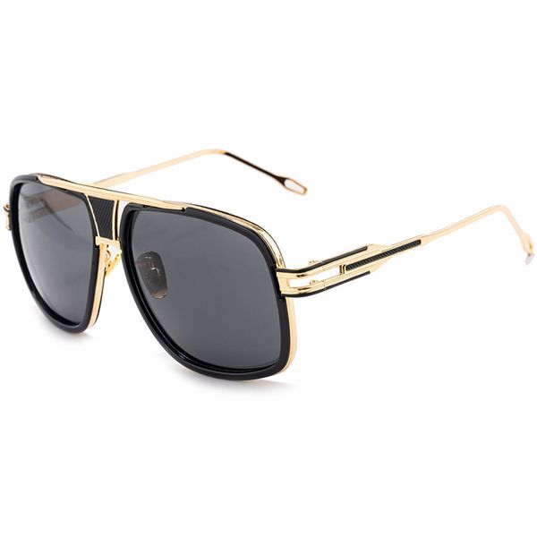 

2020 oversized women men sunglasses driving fishing outdoor sun glasses for women men retro square round 6615, White;black