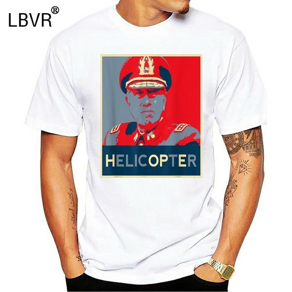 

general augusto pinochet helicopter novelty gift t-shirt
