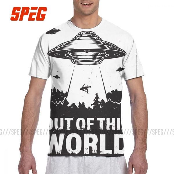 

out of this world t shirts for men polyester funny t-shirts all over print full 3d world space ufology ufo alien tees clothes