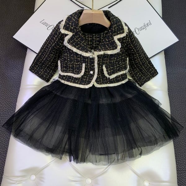 

top quality kids clothing sets kids clothes girl tops t shirt sweatshirt skirt dress 2pcs setsCFG1