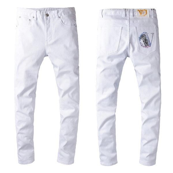 

2020 new fashion jeans mens denim trousers fashion cotton jeans mani pants male men famous hip hop new arrivals denim pants, Blue