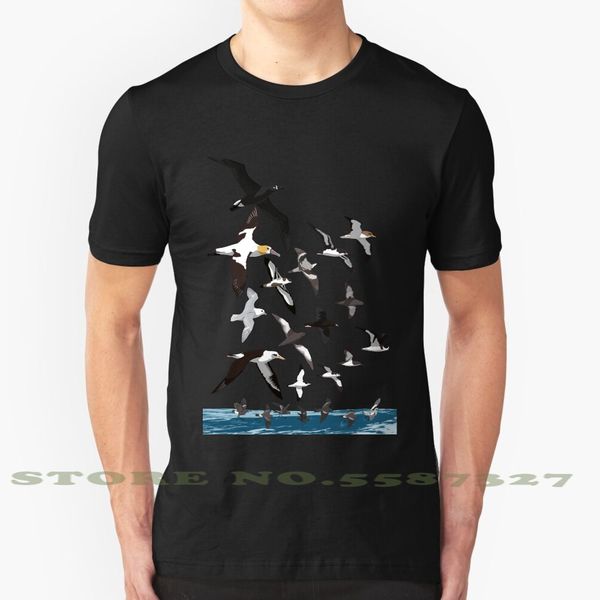 

seabirds of north america ( no text ) summer funny t shirt for men women bird animal nature ocean marine science
