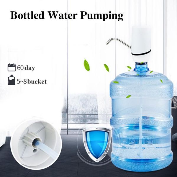 

automatic water bottle pump electric charging water dispenser usb charging bottle pump dispenser drinking