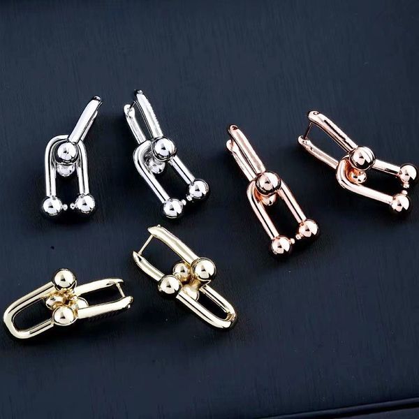 

europe america simple style lady women titanium steel tassels engraved t initials two section stud earrings 3 color, Golden;silver