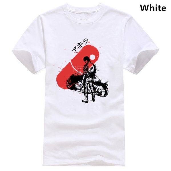 

akira kaneda red pill artwork anime manga men (woman available) t shirt white