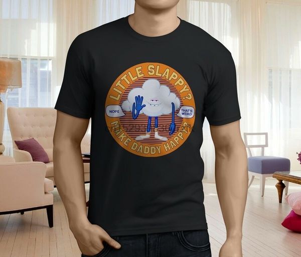 

limited trolls cloud guy high five design funny mens black t-shirt size s-3xl