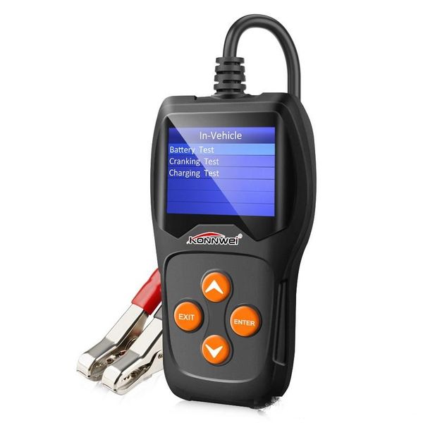 

kw600 car battery tester 12v 100 to 2000cca 12 volts battery tools for the car quick cranking charging diagnostic