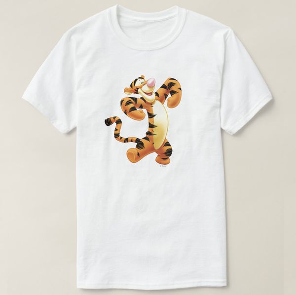 

2019 отпечатано мужчины футболка с коротким рукавом хлопок tigger 2 t-shirt женщины тенниска