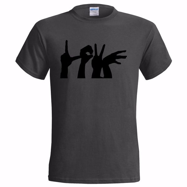 

men t shirt 100% cotton print shirts love hand signs logo mens t shirt sign signal peace sign language gift present tee shirt