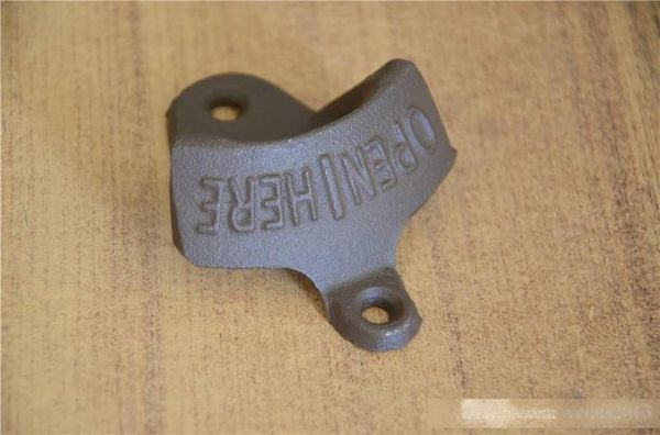 

hung type beer metal craft fix bottle opener can be fixed to wall wood sale