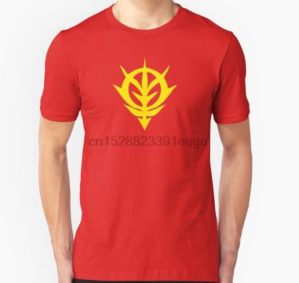 

men short sleeve tshirt gundam zeon logo t shirt women t-shirt