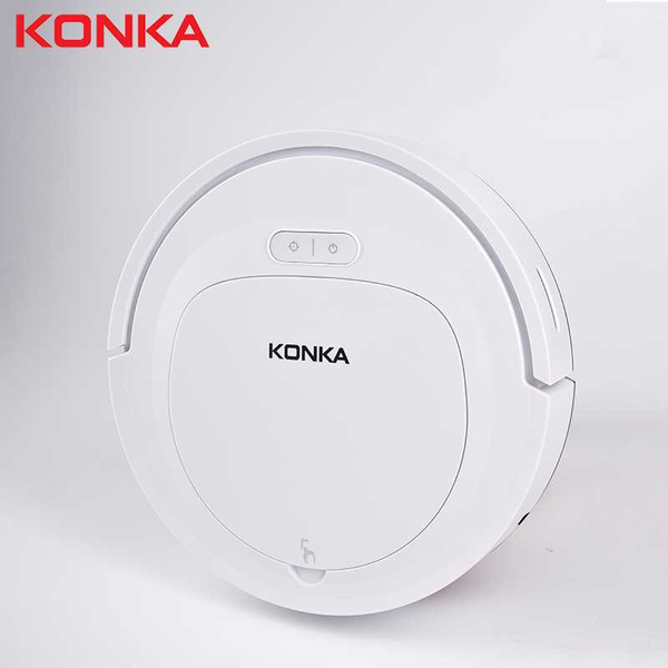 

konka robot vacuum cleaner run 150min sweep and wet mopping disinfection for hard floors&carpet automatically charge