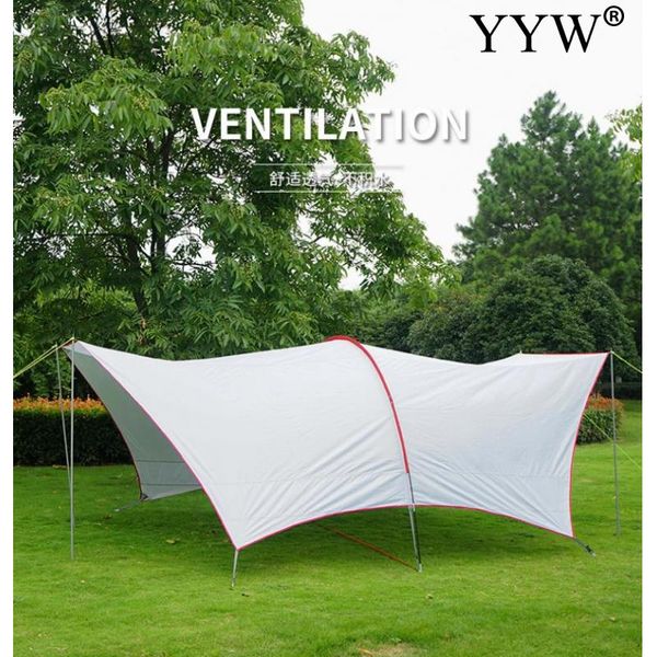 

uv protect gazebo tent large beach tent waterproof camping beach umbrella awning bbq sun shelter outdoor oxford sun canopy
