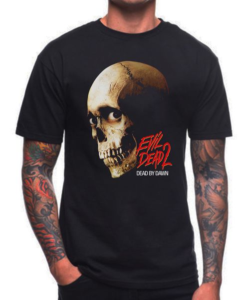 

evil dead t shirt horror movie film new 2020 summer style t-shirt short sleeves cotton harajuku