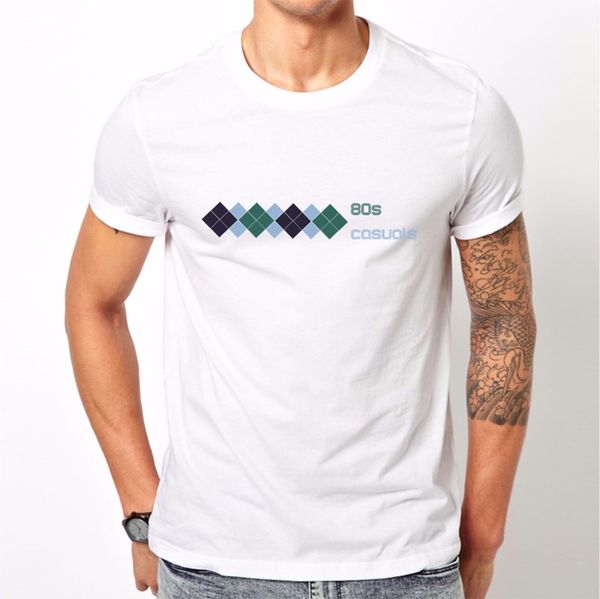 

brand summer style men creative design 3d printed t shirt casuals footballer 80s away days life originals t-shirt