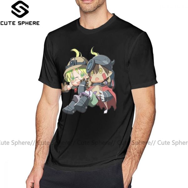 

made in abyss t shirt riko reg t-shirt classic mens tee shirt 5x short-sleeve 100 cotton printed cute tshirt
