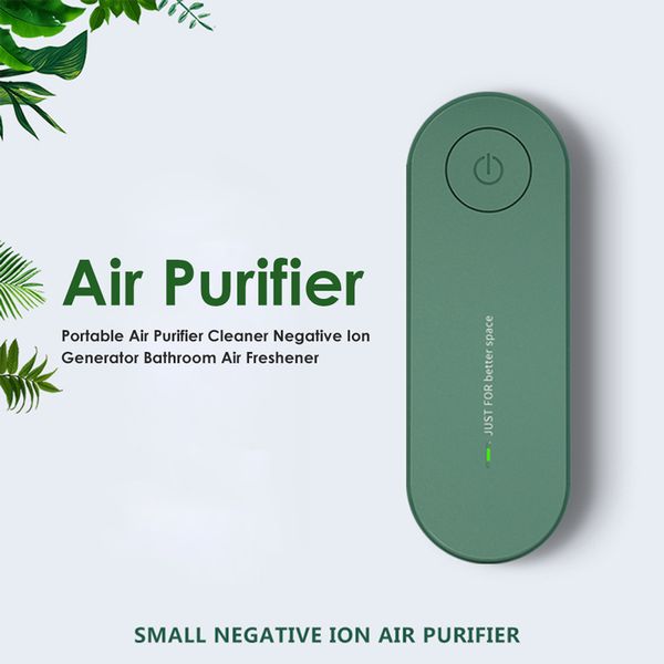 

mini air purifier bathroom home air freshener household portable small purifier travelling deodorizer formaldehyde remover