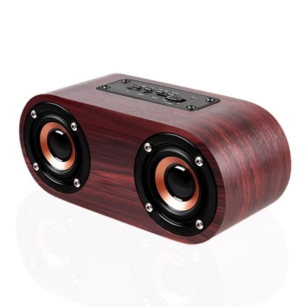 

wooden bluetooth speaker led portable mini wireless speaker player usb mp3 music sound colum for pc mobile phone