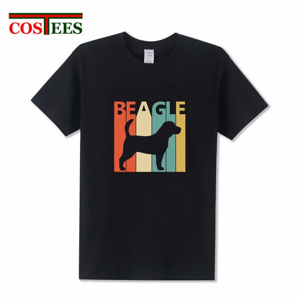 

ретро beagle собака футболка ьотте vintage 1970s бигль владелец собака подарки t shirt мужчины смешные животные печатного собачник tee shirt