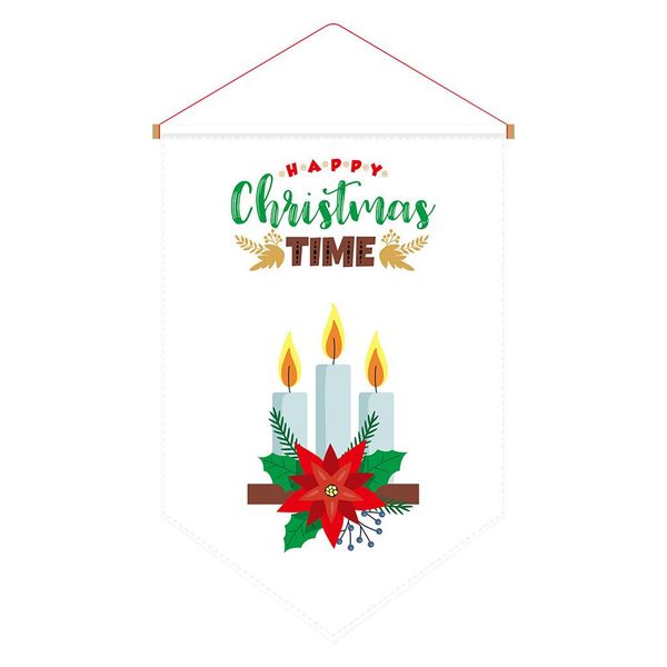 

наклейка флаг wall треугольного decorazioni печать рождество kerst decoratie висячего висячего флаг ткань natale треугольного съемный bbynyc