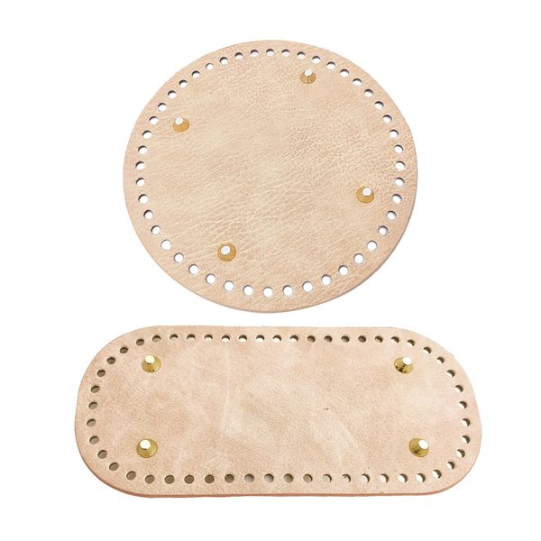 

кожа pu bottom вязание сумка крючком сумка nail base pad 2x, White