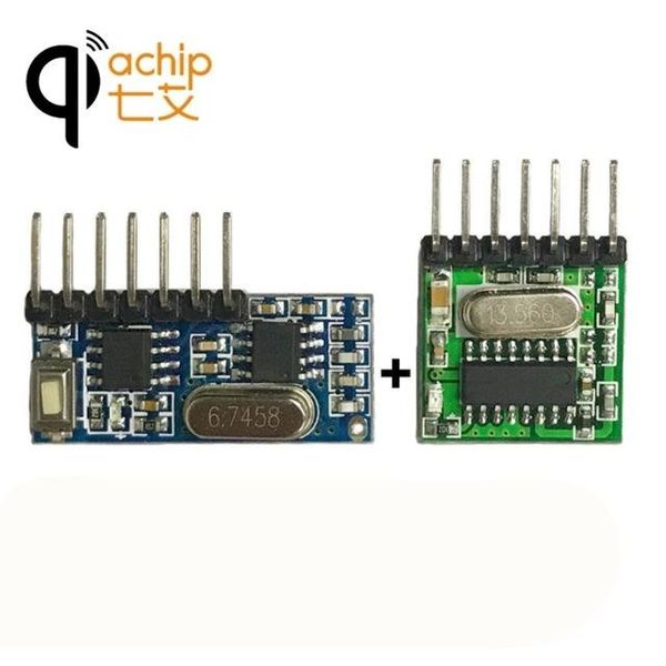 

emote controls qiachip 433mhz wireless wide voltage coding transmitter decoding receiver 4 ch output module for 433.92 mhz remote control