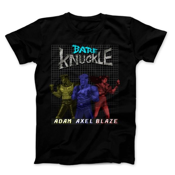 

bare knuckle fighter video game men women streets of rage new t-shirt cool casual pride t shirt men fashion