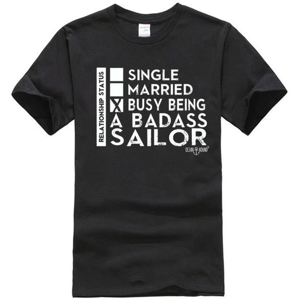 

sailing busy being a badass sailor yacht crew funny birthday t-shirt
