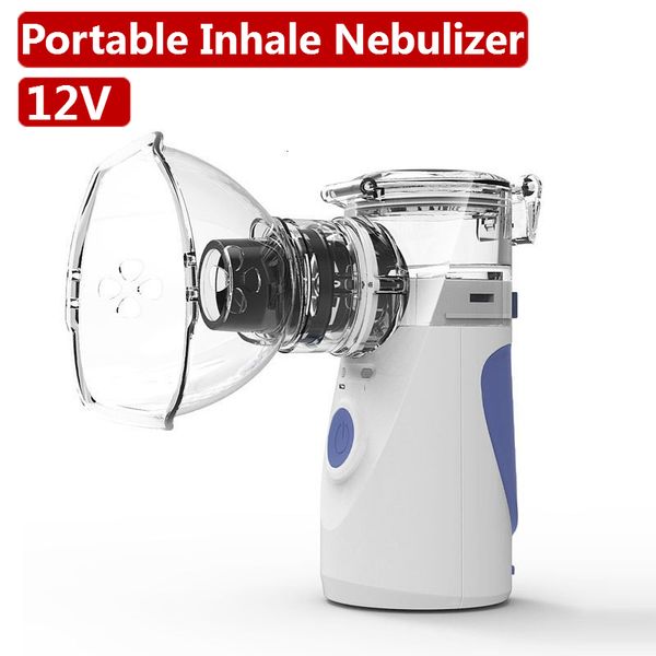 

health care mini handheld portable inhale nebulizer silent ultrasonic inalador nebulizador children rechargeable automizer