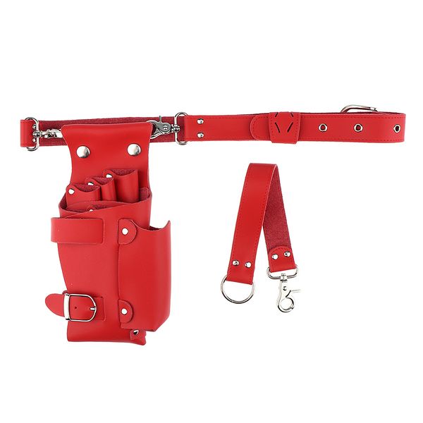 

durable barber scissors shears combs clips tools holder pouch waist bag