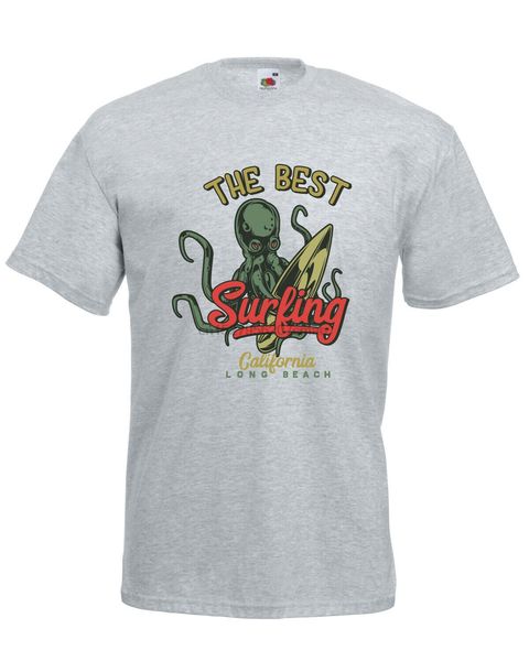 

surfing california ocs kraken graphic design quality t-shirt tee men