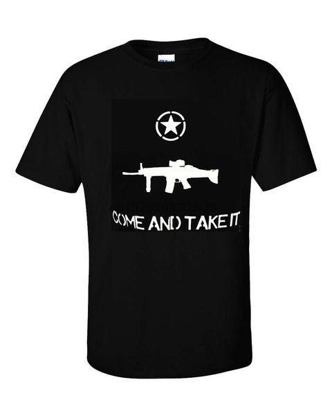 

2nd amendment come and take it gun rights control mens tee t-shirt