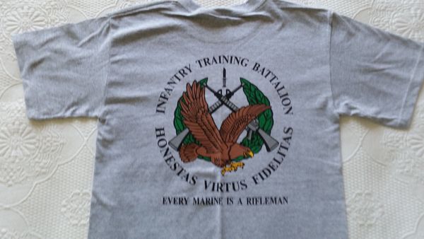 

2019 marine corps itb bravo company camp geiger nc usmc short sleeve t-shirt