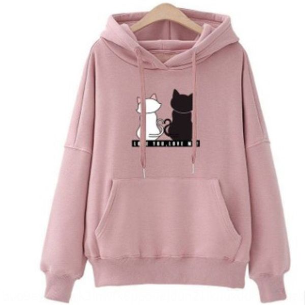 

women's hooded 2020 autumn new korean style loose lazy sweatersweater sweater style women's versatile trendy students vvgxy, Black