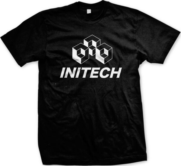 

initech забавный офис фильм space geeky nerdy vintage gag подарков мужские футболки