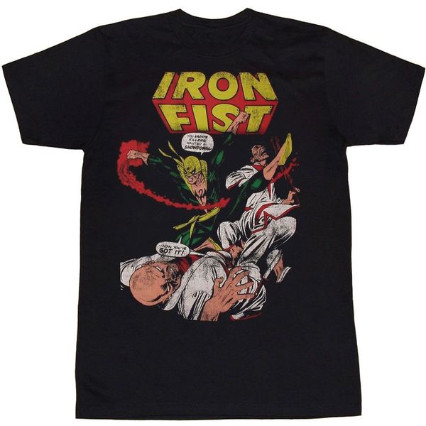 

iron fist vintage cover t shirt men women funny tee shirt