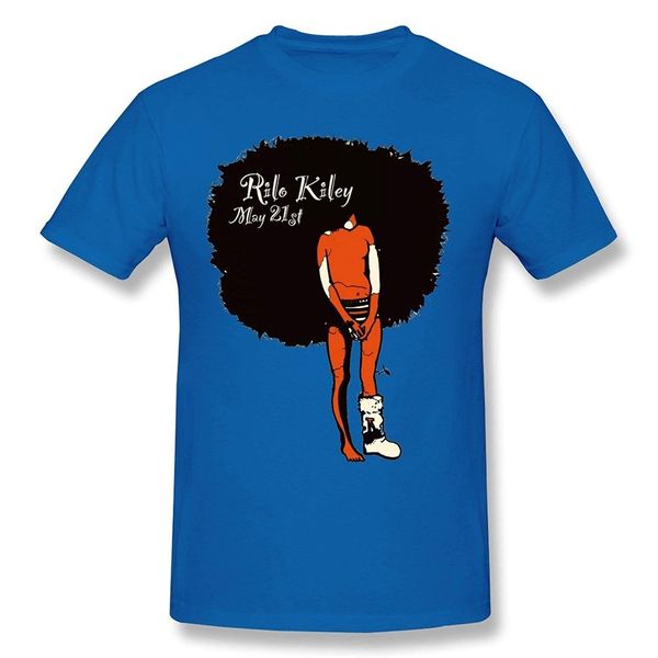 

men's funny rilo kiley logo short sleeve t-shirt shirt short sleeve sale cotton t shirt print round neck man