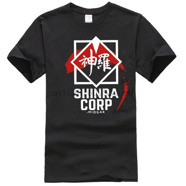 

cloud city shinra corp midgar final fantasy vii mens t-shirt