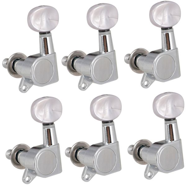 

6x sealed acoustic electric guitar tuning pegs tuners machine heads button