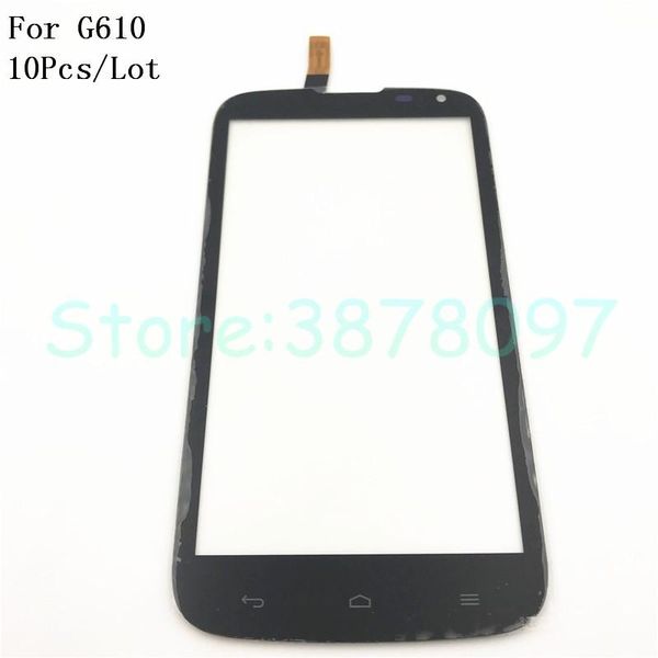 

10pcs original touch screen digitizer for huawei ascend g610 g610-u20 g610 - u20 hmcf-050-0889-v2.0 digitizer touch screen+logo