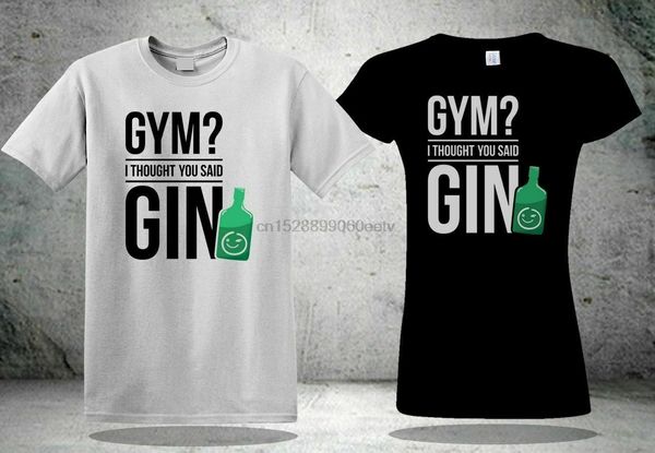 

new gin bunny gym funny quote illustration black3 shirt usa size s-xxxl zm1