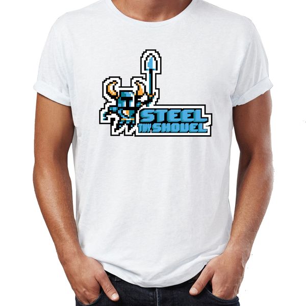 

men's t shirt shovel knight gaming gamer artwork awesome tee