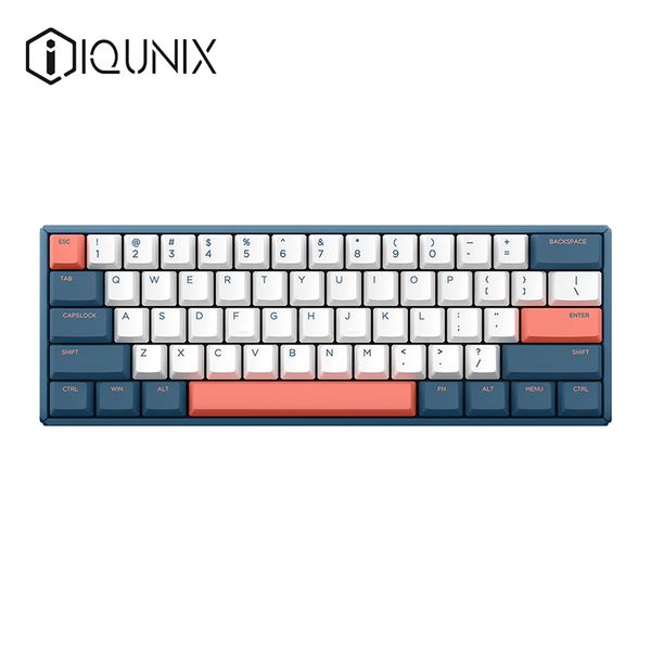

iqunix f60-2020 60% swappable mechanical keyboard