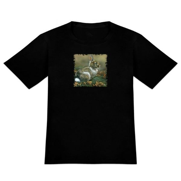 

cottontail rabbit bunny men's novelty t-shirt homme customized tee shirt